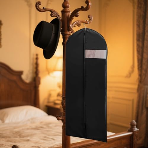 Travel Garment Bag - Suit Bag | Hanging Clothes Travel Bags | Hangable Space Saver Dustproof Protective Organizer With Zipper | Coat Storage Organizers For Clothes, Coats, Jackets, Shirts3