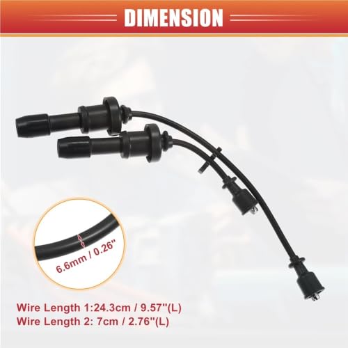 Cable encendido coche 2750138B00 para Kia Optima L4 2.4L 2000-2005 3