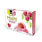 Japanese Custard Mochi - Raspberry- Japanese Mochi 168g