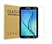 KIQ (TM) Premium Crystal Clear Tempered Glass Screen Protector - Includes Alcohol Cleaning Wipe + Dry Wipe for Samsung Galaxy Tab 3 7.0 LITE SM-T110