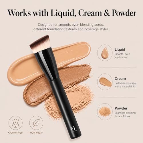 40% Off JoMay Flat Top Kabuki Foundation Brush - Image 6