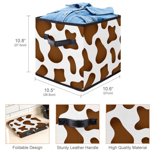 Boîte de rangement pliable en tissu pour placard et chambre à coucher - 4
