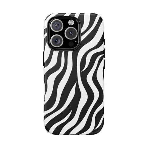 Coque iPhone 16 Pro mate zébrée, l'accessoire tendance pour vos sorties et rendez-vous