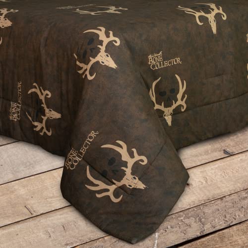 Bone Collector Comforter/Sham, Twin, Brown #TOP3