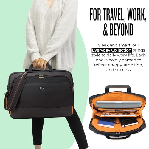 SOLO Focus 17.3-Inch Laptop Briefcase