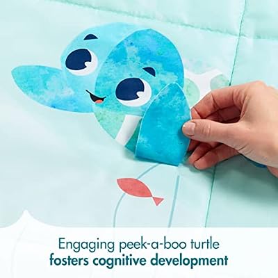 Tiny Love Outdoor Picnic Mat, XL Space Offers Plenty of Room for Play and bonding, Treasure The Ocean