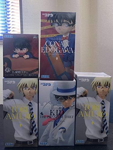 Amazon 名探偵コナン フィギュア９体セット 江戸川コナン スケボー ちょこのせ 怪盗キッドver 2プレミアム 安室透プレミアム フィギュア ドール 通販