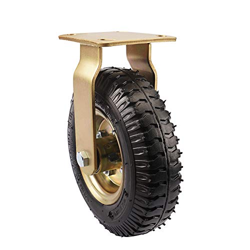 Roulettes silencieuses 200 mm pour charges lourdes évitant les vibrations sur chariot industriel