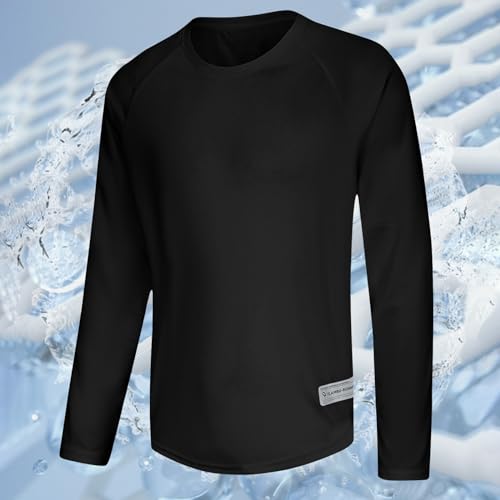 Generic Men'S Sun Protection Shirts Uv SPF Long Sleeve Shirt Rash Guard Fishing Shirt Quick Dry Lightweight Shirt Cool Shirts2