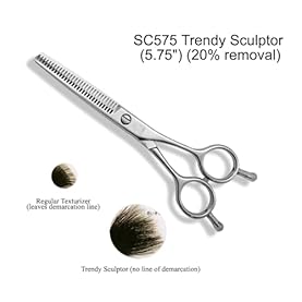 Alternative view of Hikari Trendy Sculptor (5.75") 100% handmade in Japan -Texturizer/Thinning Shears - No Line of Demarcation! We have been the industry standard for over 50 years & are the #1 hair cutting scissors!