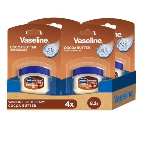 VASELINE BÁLSAMO LABIAL CUTIE COCOA 8.2ML (Paquete de 4)