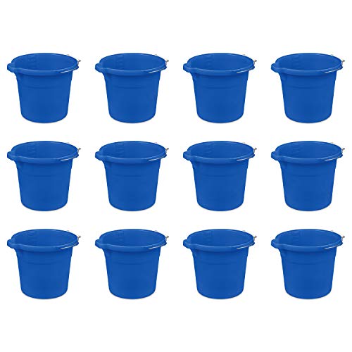 Rubbermaid 14QT Royal BLU Bucket