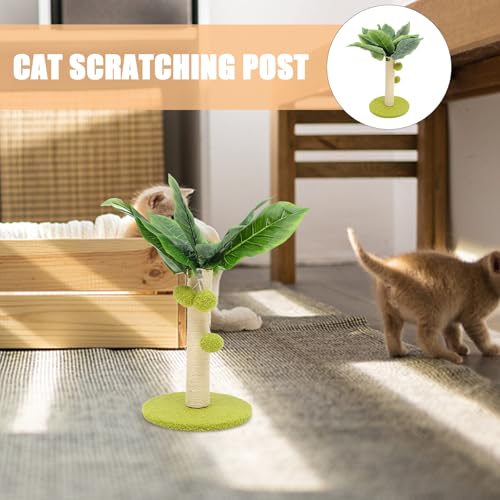 Rascador para gatos torre con cuerda de sisal miniatura 4