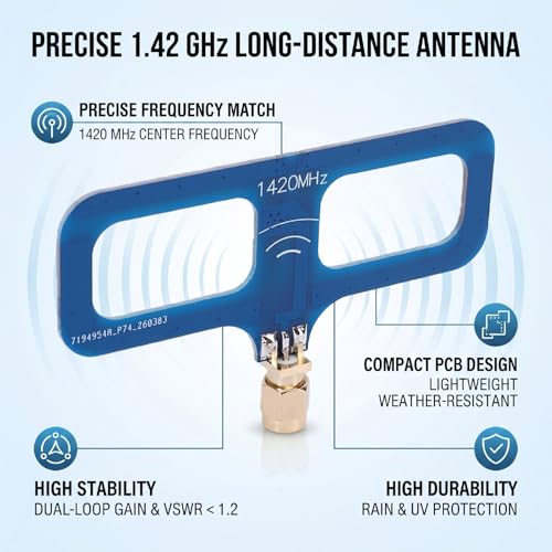 Antena SMA de 1,42 GHz para proyectos de comunicación RF 2
