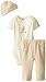 Nature Unisex Baby Bodysuits Cap and Pant, 3-Piece , Yam