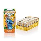 Radnor Fruits Disney Stitch Tetra Cartons 50% Fruit Juice Spring Water 6 x 3 200ml (Orange)