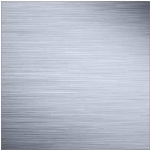Wallario Magnetfolie für Kühlschrank/Geschirrspüler, magnetisch haftend - 60 x 60 cm, Motiv: Muster aus grauen Streifen - Schraffur