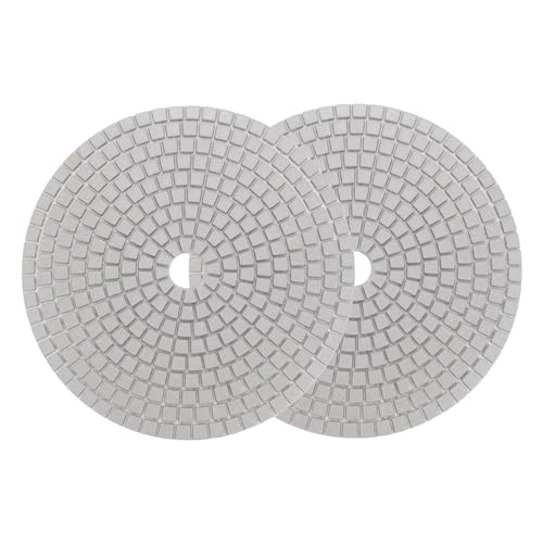 Image of uxcell Diamond Polishing Pad 7-Inch 3000 Grits Wet /Dry Grinding for Stone Concrete Marble Countertop Floor 2pcs