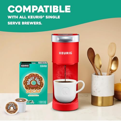 Image of The Original Donut Shop Decaf Keurig Single-Serve K-Cup Pods, Medium Roast Coffee, Simply Great Coffee, without the caffeine! Enjoy the same great-tasting coffee! Full-flavored! Simple and Delicious!