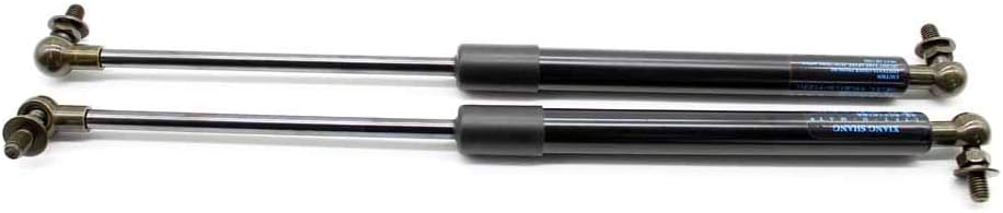 TSUBASA Dampers for Toyota Land Cruiser Prado J120 2002-2009 Front Hood Bonnet Shock Absorber Engine Lift Supports Gas Struts Spring Prop Rod Arm (2PCS) (Normal Black)