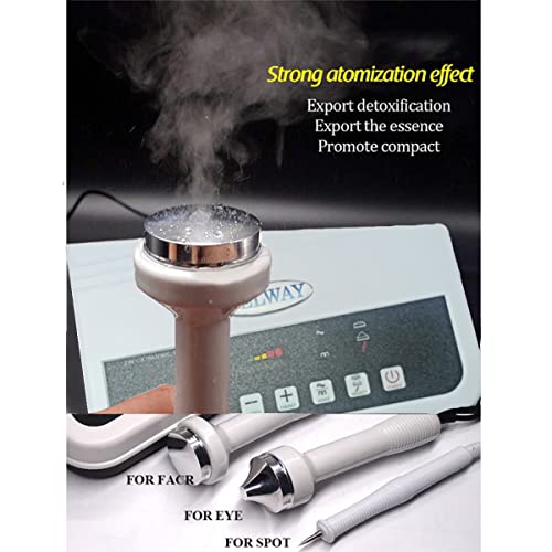 Image of SELWAY Digital Ultrasonic Corded Electric Beauty Device 2 in 1 for Facial Cleansing with Mole and Wart Remover Spot Remover (White and Black)