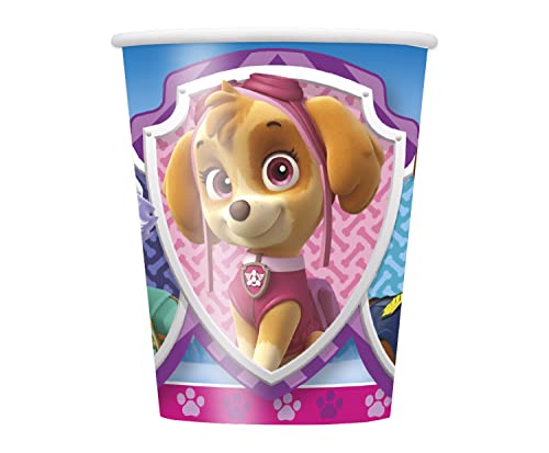The Ultimate 16 Guest 94Pc Paw Girl Pups On Patrol Birthday Party Supplies Dinning And Balloon Decoration Kit #TOP6