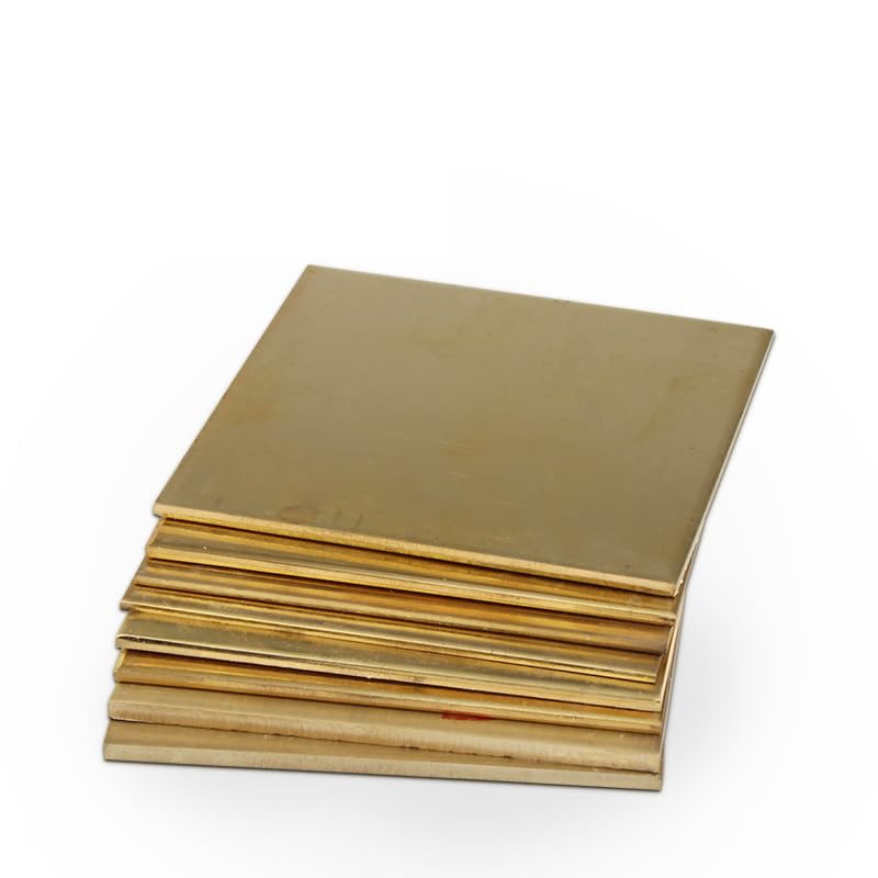 QWORK® H62 Brass Plate Corrosion Resistant (0.5mm, 100mm X 300mm - View #14