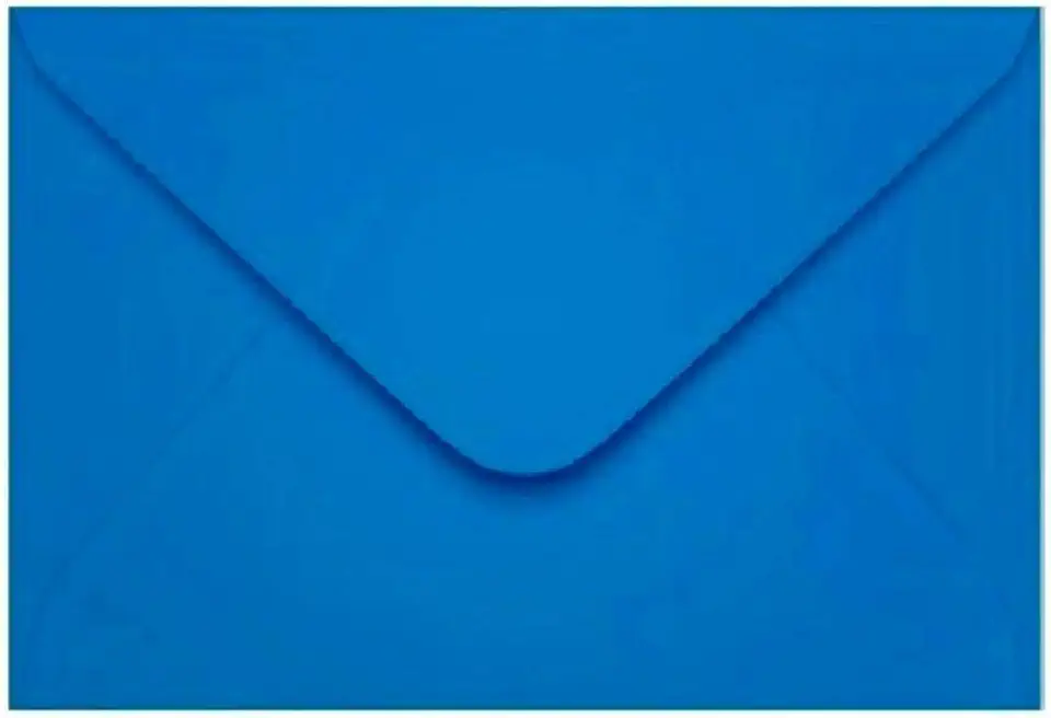 Envelope Convite Colorido 160x235 Azul Royal Grecia 80g - Pacote com 100, Scrity, CCP 470.08, Azul, 160X235