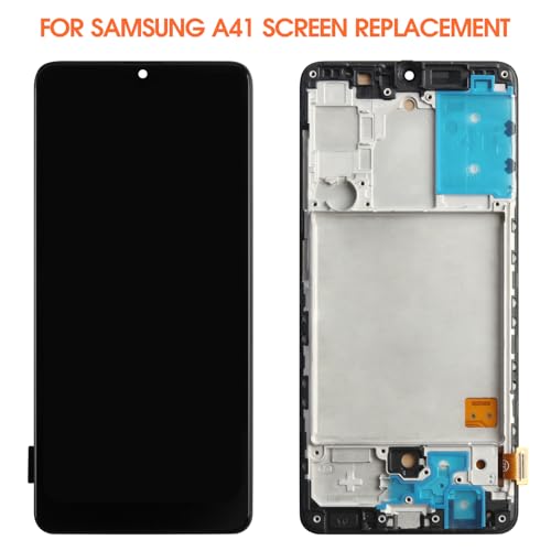 Écran pour Samsung A415F avec cadre noir kit de réparation complet - 3
