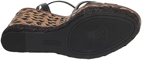 Vince Camuto Women's Phoenixx Wedge Sandal, Black, 11 | Image 3