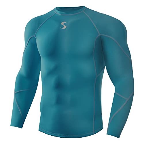 Synergy Men's Sequent Neoprene Multisport Wetsuit Long Sleeve Top (Lapis, Xx-Large) #TOP27