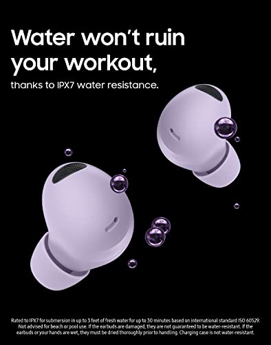 SAMSUNG Galaxy Buds 2 Pro True Wireless Bluetooth Earbuds, Noise Cancelling, Hi-Fi Sound, 360 Audio, Comfort Fit In Ear, HD Voice, Conversation Mode, IPX7 Water Resistant, US Version, Graphite 8 SAMSUNG Galaxy Buds 2 Pro True Wireless Bluetooth Earbuds, Noise Cancelling, Hi-Fi Sound, 360 Audio, Comfort Fit In Ear, HD Voice, Conversation Mode, IPX7 Water Resistant, US Version, Graphite - Image 6