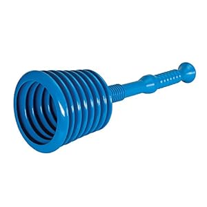 Silverline 580450 Blue Accordion Plunger