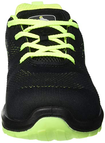 Portwest FT25 Steelite Aire Trainer S1P Sneakers Da Lavoro, Unisex - Adulto, Src, Nero (Nero/Verde Bgn), 38 Eu (5 Uk) - 2