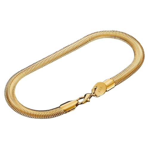 18k Gold Box Chain Side Chain Snake Bead Ball Bracelet Fashion Party Charrm Wedding Jewelry Accessories