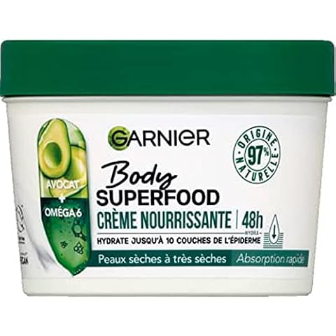 Garnier Body Superfood Avocado Omega 6 Pflegende Body Creme Cover