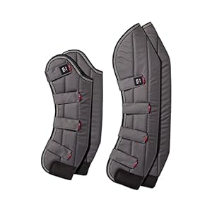 HORZE B Vertigo Wellington Shipping Boots (Set of 4) – Anthracite Grey – Horse