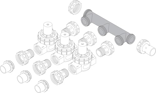 Orbit 57183 3-Port Irrigation Valve Manifold System - image 2