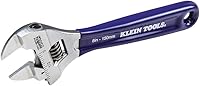 Vista 6 de Klein Tools D86934 Llave ajustable, forjada con mandíbula más delgada y un acabado cromado pulido, 6 pulgadas