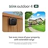 Blink Outdoor 4 XR – two-year battery wireless camera with 4x security coverage, 1000 ft open-air range or 400 ft with typical use — 2 camera system