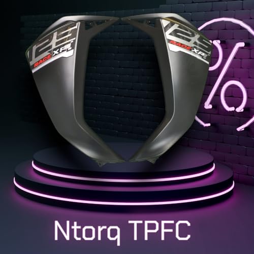 Image of Ntorq 125 Full Body kit Race XP Edition Matt Black /Grey | Premium Quality Replacement Body Part | Durable ABS Plastic | Perfect Fit & Sporty Finish