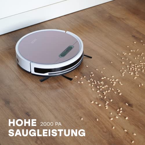 Zaco V6 Saugroboter mit Wischfunktion für effiziente Bodenreinigung