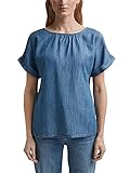 ESPRIT Damen Bluse 041ee1f330, 902/Blue Medium Wash, S