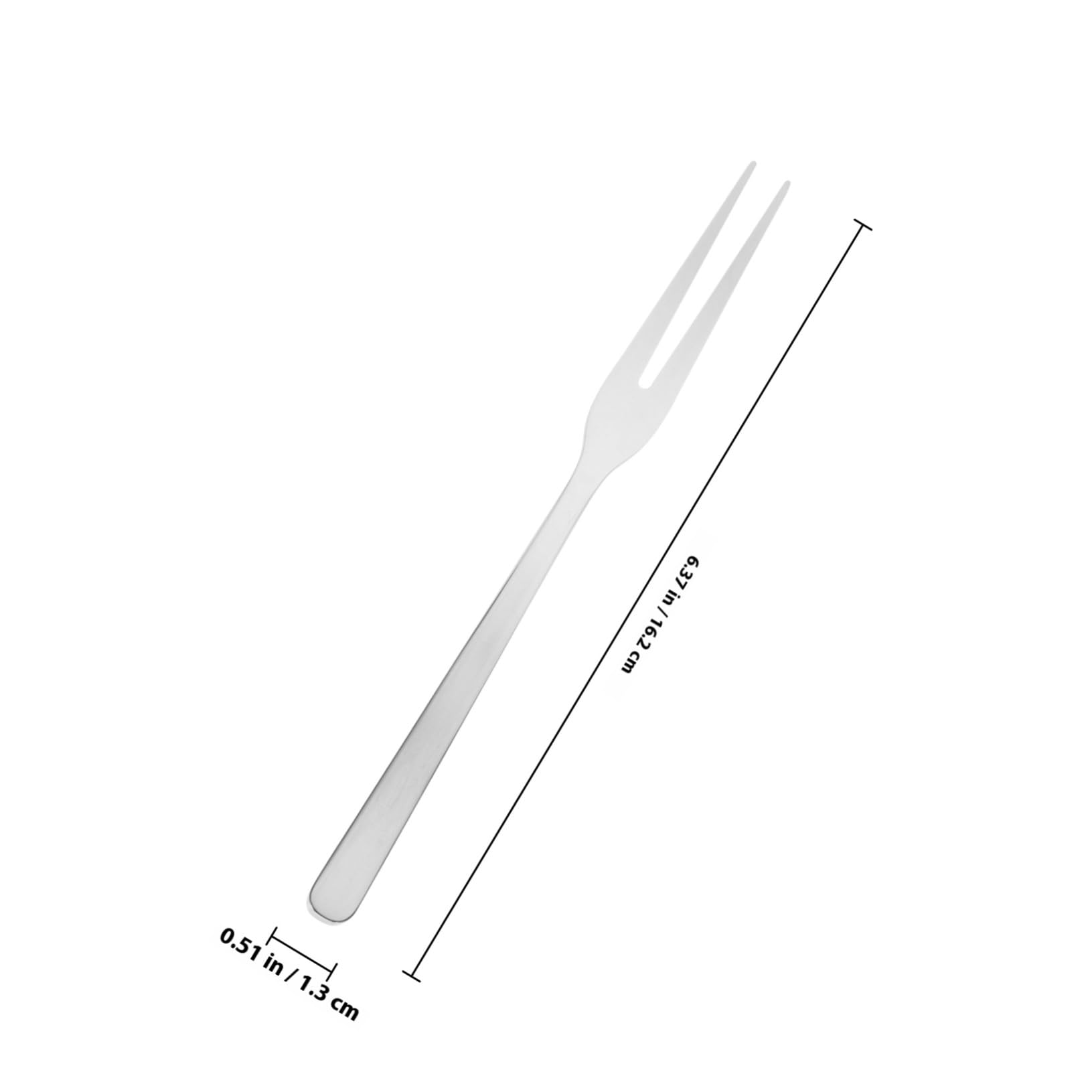 8 pezzi Forchette da Dessert in Acciaio Inox Piccole Forchettine per Insalata Frutta e Antipasti Resistenti e Riutilizzabili Elegante per Tavola e Feste