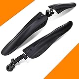 PERFEKT FÜR MTB (24-29 Zoll). Das Fahrradkotflügel kann für alle gängigen Mountainbikes und Geländefahrräder mit einer Reifengröße von 24 bis 29 Zoll verwendet werden.