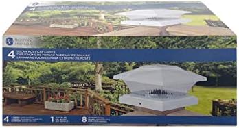 Illuminate Your Nights: 5 Surprising Harbor Freight Outdoor Solar Lights 3 Boston Harbor Solar POSTCAP Light White 4PK 26086