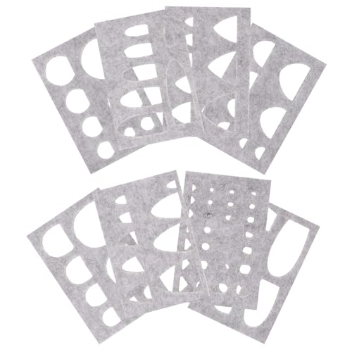 DOITOOL 1 Set Needle Felting Template Unique Animal Shapes Craft Tool for Felt Projects Easy to Use for Beginners for Handicraft Enthusiasts