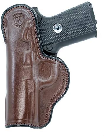 Maxx Carry Inside The Waistband Leather Holster Fits Kimber Ultra Carry II. IWB Holster. Alternate view