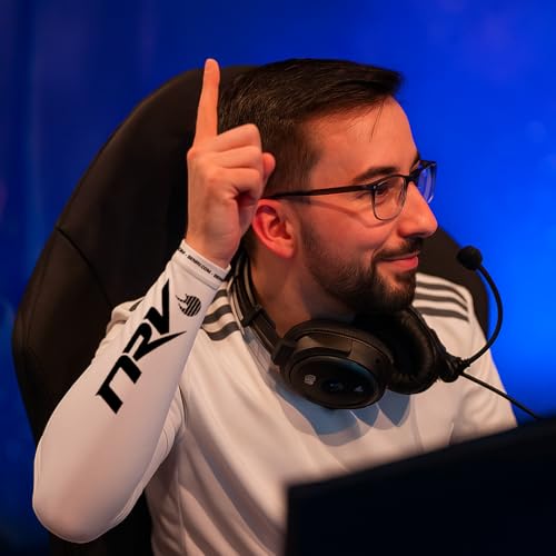 NRV Esport Gaming Kompressions-Manschette (Performance-Edition) – Optimieren Sie Ihr Spiel mit Komfort und Stil – entworfen von professionellen Spielern – langlebig, atmungsaktiv und reibungsfrei,