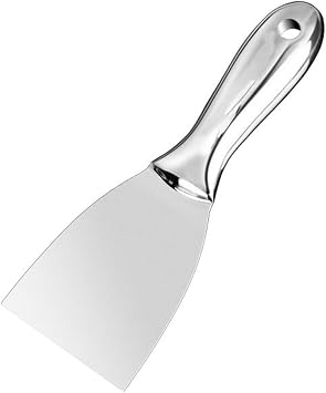 Stainless Steel Scraper Joint Knife Spackle Knife for Drywalls Finishing Plaster Scraping Wallpaper Putty Knife Flexible Stainless Steel